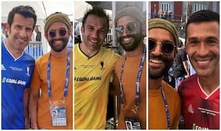 Farhan Akhtar's Pictures With Luis Figo, Alessandro Del Piero in 'Football Heaven' Madrid Sets Fans on Frenzy!