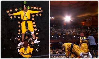 Tallest Punjab Policeman in The World And His Group Leave American Audiences Spellbound With Their Act