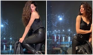 Jacqueline Fernandez Turns Cat-Woman at Airport, Sultry Black Look Sets The Internet Drooling