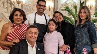 Rishi Kapoor's Daughter And Granddaughter Visit Him And Neetu Kapoor in New York