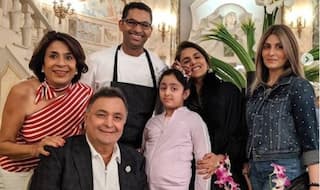 Rishi Kapoor's Daughter And Granddaughter Visit Him And Neetu Kapoor in New York