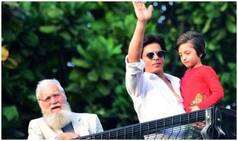 ईद के मौके पर 'मन्नत' की छत पर शाहरुख़ खान के साथ नज़र आया ये शख्स