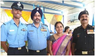 IAF Chief BS Dhanoa Gifts His 'Wings' to a Young Pilot
