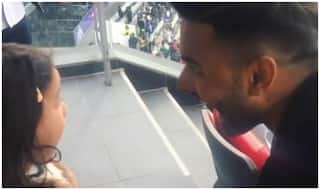 भारत-पाक मैच में मस्ती करते दिखे क्रिकेटर ऋषभ पंत और जीवा धोनी, देखिए Viral Video