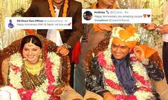 Twitterati Drench Internet With Nostalgia as They Wish 'Bhaiya' Dhoni & 'Bhabhi' Sakshi on 9th Anniversary | POSTS