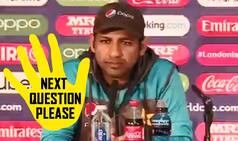 'Next Question Please': Sarfaraz DUCKS Valid Question on CT'17 Ahead of BAN CWC'19 Tie | WATCH