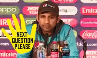 'Next Question Please': Sarfaraz DUCKS Valid Question on CT'17 Ahead of BAN CWC'19 Tie | WATCH