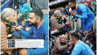 Virat Kohli's Heartfelt Message For 87-Year-Old Charulata Patel After India Beat Bangladesh to Reach Semi-Finals in 2019 CWC Will Give You Goosebumps | SEE POST
