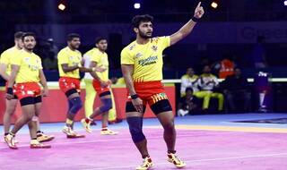 Highlights PKL 2019, UP vs GUJ: Rohit, Sachin Fire as Fortunegiants Thrash UP 44-19