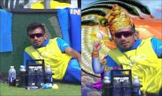 Sun Bath? Chahal Relaxing Near Boundary Line Has Become a Hit Meme | POSTS