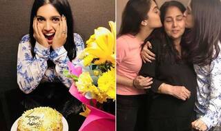 Bhumi Pednekar Celebrates Birthday With Mother, Sister And Pati Patni Aur Woh Team, See Pics