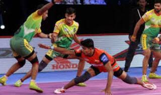 BLR vs PAT Highlights: Pardeep Narwal's Super 10 Goes in Vain as Bulls Edge Out Pirates 34-32