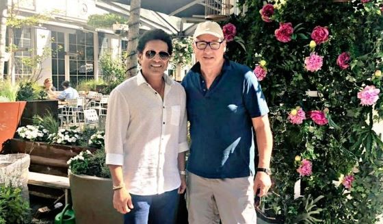 Sachin Tendulkar Posts Pictures With The Sultan Of Swing