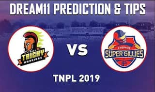 Dream11 Team Ruby Trichy Warriors vs Chepauk Super Gillies Match 6 TNPL Prediction & Tips