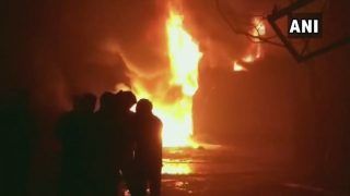 Maharashtra: Fire Fighting Operations Underway in Bhiwandi's Chemical Godown Since Yesterday