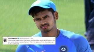 Harsha Bhogle Backs Shreyas Iyer For No 4 Spot During Upcoming West Indies T20Is | SEE POST