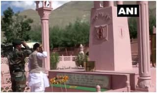 रक्षा मंत्री राजनाथ सिंह ने दी करगिल युद्ध के शहीदों को श्रद्धांजलि, दो पुलों का करेंगे शुभारंभ