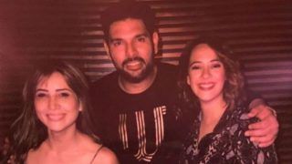 In Pics: Kim Sharma Parties With ex-boyfriend Yuvraj Singh And Wife Hazel Keech at Retirement Bash