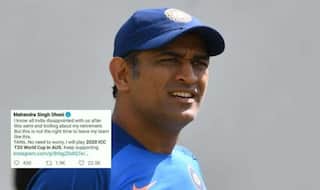 Dhoni CONFIRMS to Play T20 WC? Truth Behind Viral FB Status Revealed - POST