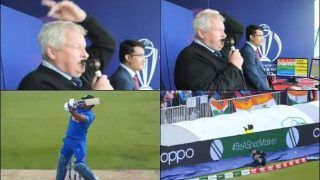Sourav Ganguly, Ian Smith Passionate Commentary After MS Dhoni Hits Six And Runout Heartbreak During ICC Cricket World Cup 2019 Semi-Final 1 Between India-New Zealand is EPIC | WATCH VIDEO