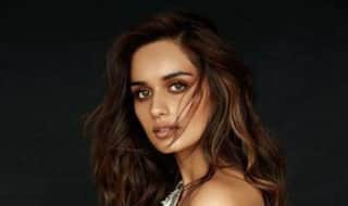 Miss World Manushi Chhillar Sets The Temperature Soaring in Blue And White Bikini During Her Sri Lanka Vacay