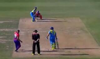 Absolutely Bizarre! Bowler's Ridiculous Action in European T10 League Stuns Fans | WATCH