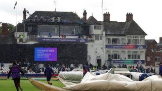 ICC Cricket World Cup 2019 1st Semifinal HIGHLIGHTS: Rain Shifts India-New Zealand Semis on Wednesday, Play to Continue on Reserve Day at 3 PM
