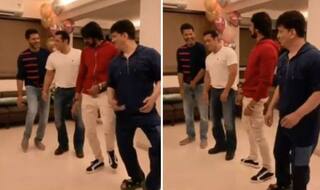 Watch: Salman Khan Grooves to 'Urvashi' Along With Prabhu Deva, Kichchca Sudeep, Sajid Nadiadwala