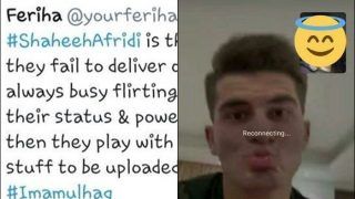 After Imam Ul Haq, Twitter User Exposes Shaheen Shah Afridi With Screenshot of His Private Chat | SEE POST