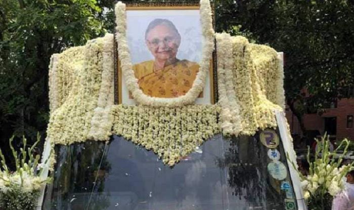 Image result for Sheila Dikshit funeral
