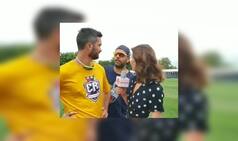 WATCH: Yuvi CRASHES Cutting-Holland Interview to Ask Most Important Question?