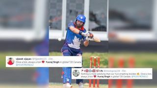 Yuvraj Singh Wins Praise on Twitter After Yet Another Good Knock in GT20 Canada Match Between Toronto Nationals vs Winnipeg Hawks | SEE POSTS
