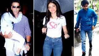 Watch: All The 'Rainy' Sightings of Bollywood Celebrities Amid Mumbai Rains