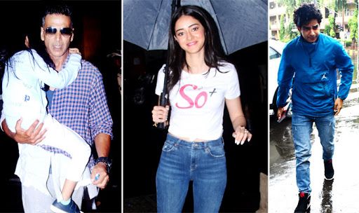 Watch: All The 'Rainy' Sightings of Bollywood Celebrities Amid Mumbai Rains
