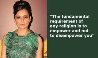 Kangana Ranaut Speaks on Zaira Wasim Issue, Makes a Powerful Statement