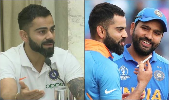 Image result for I have praised @ImRo45 whenever I have had an opportunity because he has been that good. We have had no issues. We are working towards getting Indian Cricket to the top