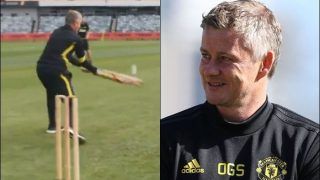 Manchester United Manager Ole Gunnar Solskjaer Enjoying Cricket in Perth | WATCH VIDEO