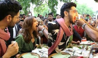 Parineeti & Sidharth Try Fire Paan in Delhi, Their Reactions Are The Best Thing to Watch