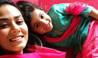Mira-Misha Make an Adorable Mother Daughter Duo as They Twin in Traditional Outfits