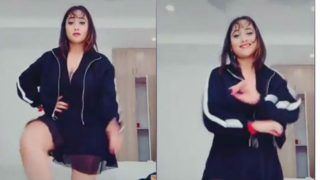 Bhojpuri Hotshot Rani Chatterjee Dances to Masoom Song ‘Yeh Jo Teri Payalon Ki Chan Chan Hai’, Watch TikTok Video