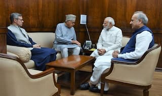 PM मोदी से मिले फारूक अब्दुल्ला, जम्‍मू-कश्‍मीर में विधानसभा चुनाव कराने को लेकर की बात