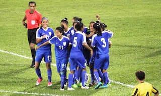 Special Trophy Awarded to Indian Women's Football Team in Spain