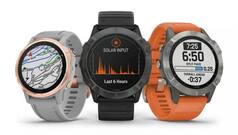 Garmin Fenix 6 smartwatches with solar power and big displays launched