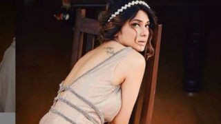 Jennifer Winget Flaunts Her Tattoo in Beige Princess Gown And We Can't Stop Gushing Over Her