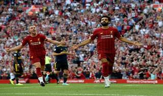 Premier League: Salah Shines as Liverpool Thrash Arsenal 3-1 to Maintain Unbeaten Streak