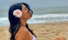 Nia Sharma Looks Sizzling Hot as She Strikes Sultry Pose During Her Pondicherry Vacay