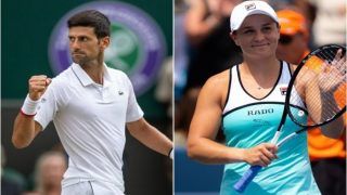 Cincinnati Masters 2019: Novak Djokovic, Ashleigh Barty, Richard Gasquet Advance to Semifinals; Naomi Osaka Retires With Knee Injury