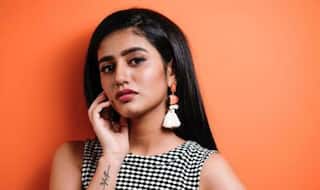 Malayalam Hot Actor Priya Prakash Varrier Looks Stunning in Monochrome Dress And we Can't Stop Gushing Over Her