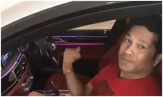 सचिन तेंदुलकर का कार पार्किंग में हुआ 'मिस्टर इंडिया' से सामना, देखिए ये वीडियो