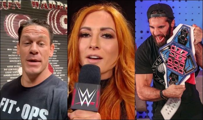Happy Independence Day Wwe Superstars John Cena Becky Lynch